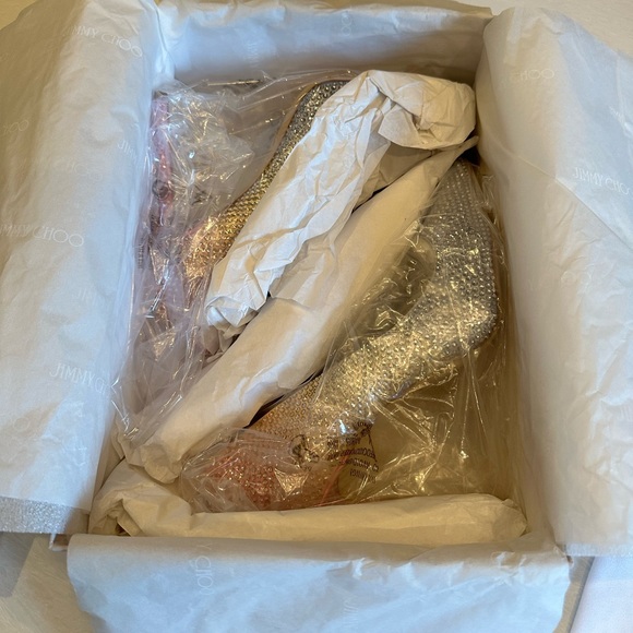 Jimmy Choo Romy 100 ZYV Sky Mix, size 38 (8) - Picture 6 of 10